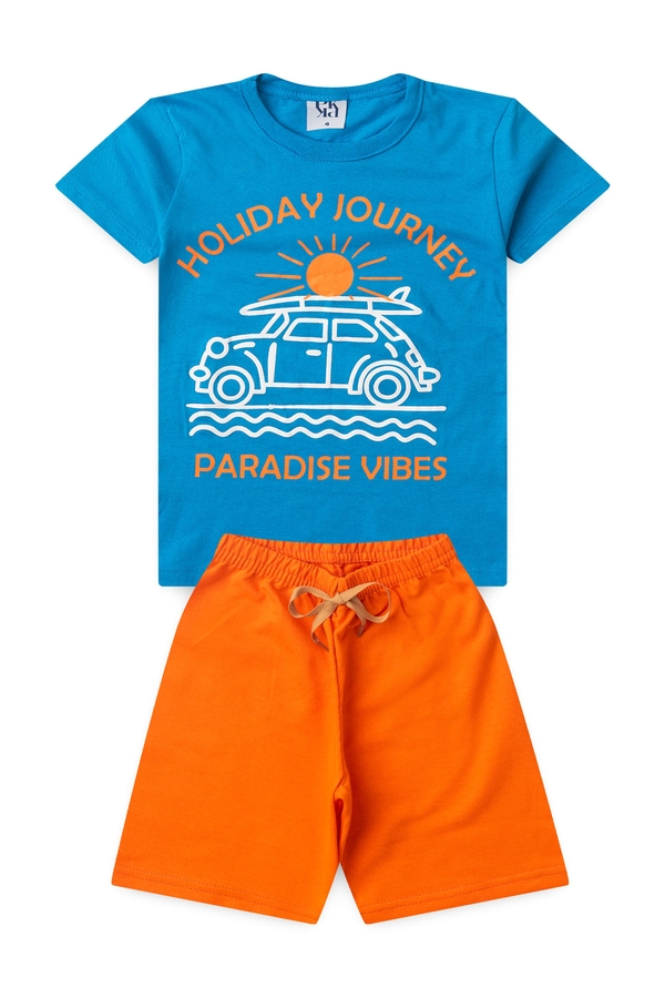 Conjunto Infantil Masculino Jornada Tropical