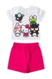 Conjunto Feminino Infantil Companheiros para A Vida - Hello Kitty