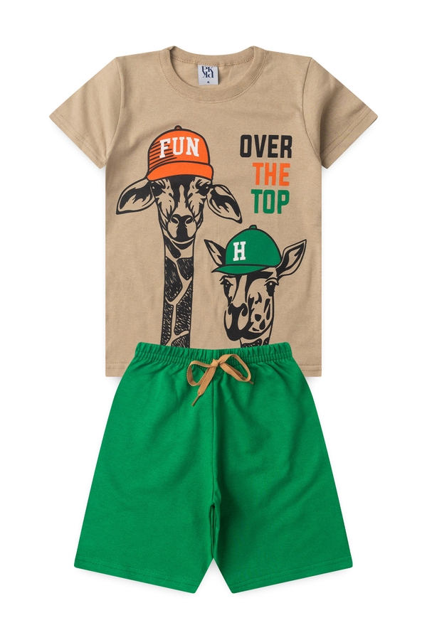 Conjunto Infantil Masculino Nas Alturas