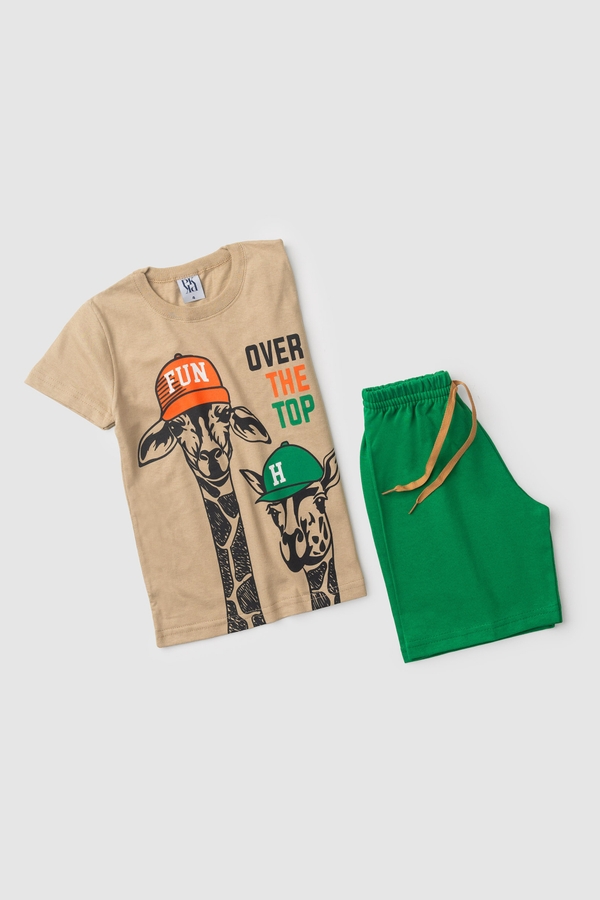 Conjunto Infantil Masculino Nas Alturas