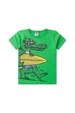 Conjunto Infantil Masculino Surfando No Pantano