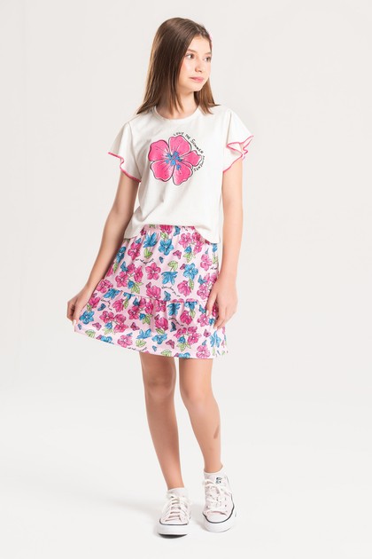 Conjunto Infantil Feminino Momentos do Verão