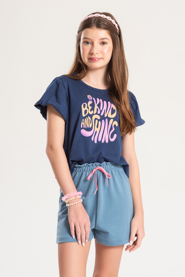 Conjunto Infantil Feminino Brilho da Gentileza