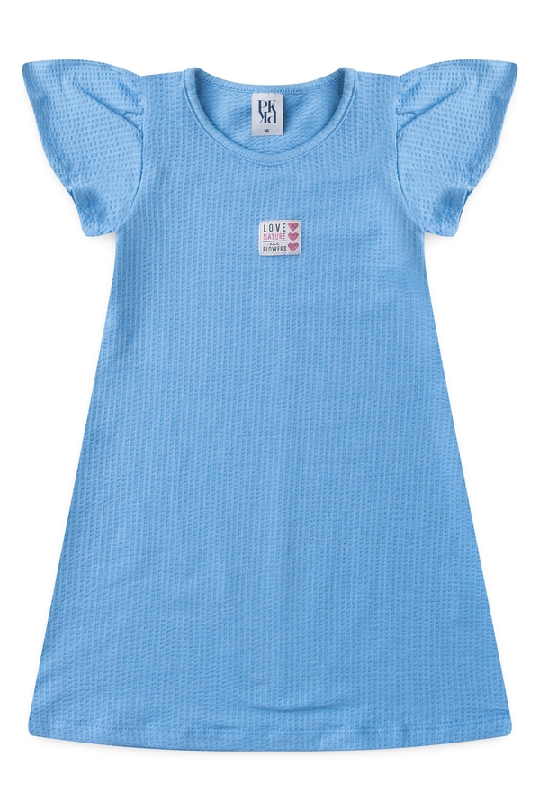 Vestido Feminino Infantil Amor Pela Natureza