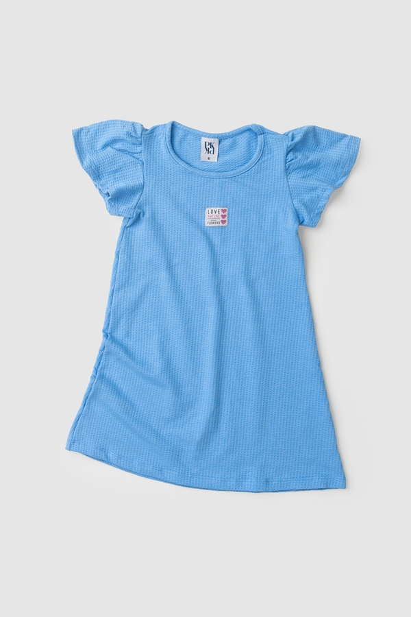 Vestido Feminino Infantil Amor Pela Natureza