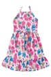Vestido Feminino Infantil Verão Florescido
