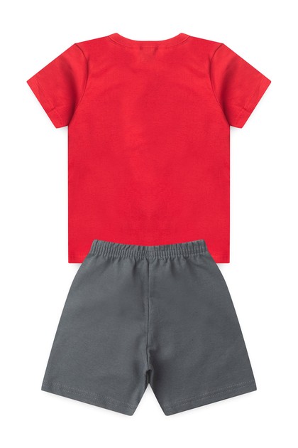 Conjunto Infantil Masculino Grandes Pegadas