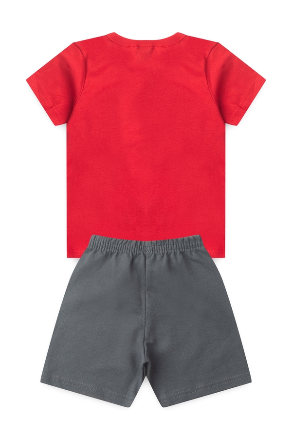 Conjunto Infantil Masculino Grandes Pegadas