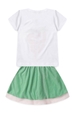 Conjunto Infantil Feminino Doçura do Coração