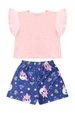 Pijama Infantil Feminino Pequeno Pônei