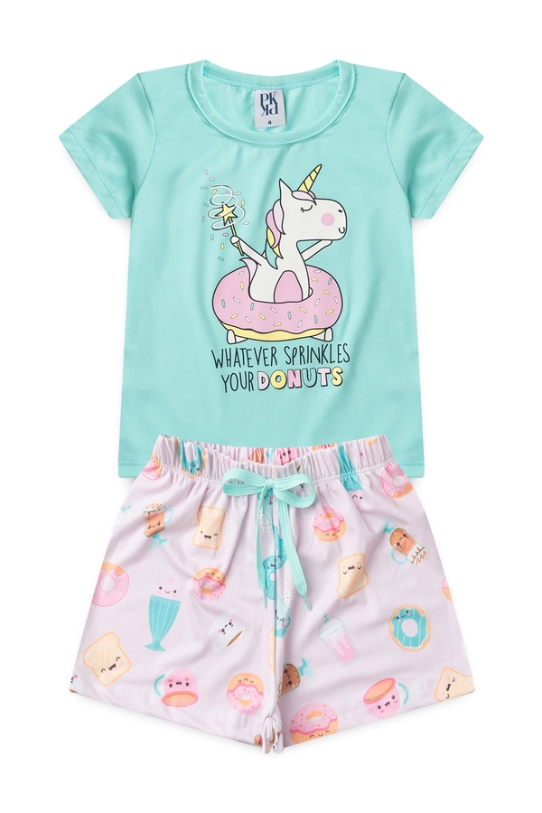 Pijama Infantil Feminino Doce Magia