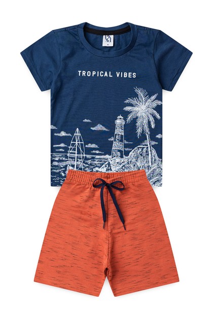 Conjunto Infantil Masculino Vibrações do Mirante