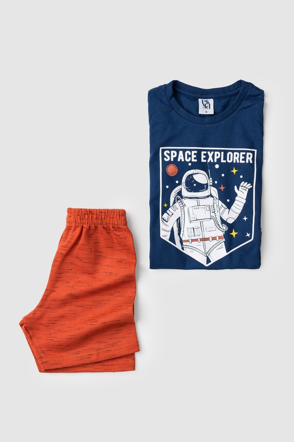 Conjunto Infantil Masculino Explorador do Espaço