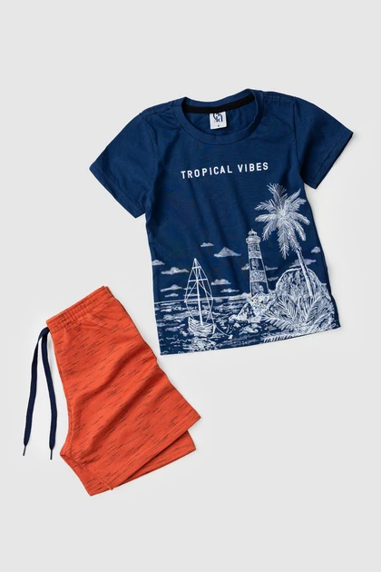 Conjunto Infantil Masculino Vibrações do Mirante