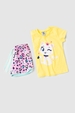 Pijama Infantil Feminino Princesa Felina