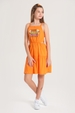 Vestido Feminino Infantil Olhe para O Céu