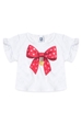 Conjunto Infantil Feminino Laço de Strass