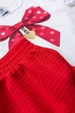 Conjunto Infantil Feminino Laço de Strass