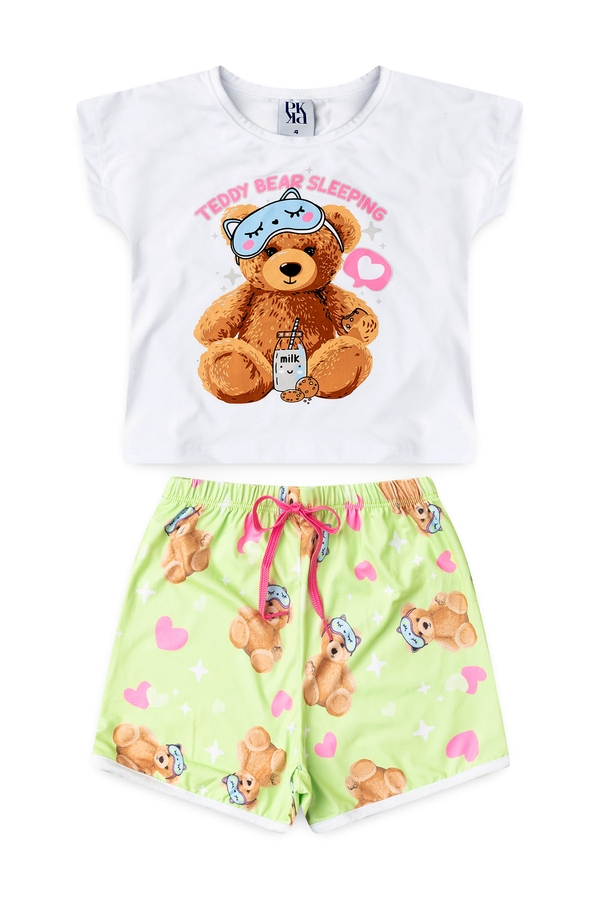 Pijama Infantil Feminino Noite de Sono