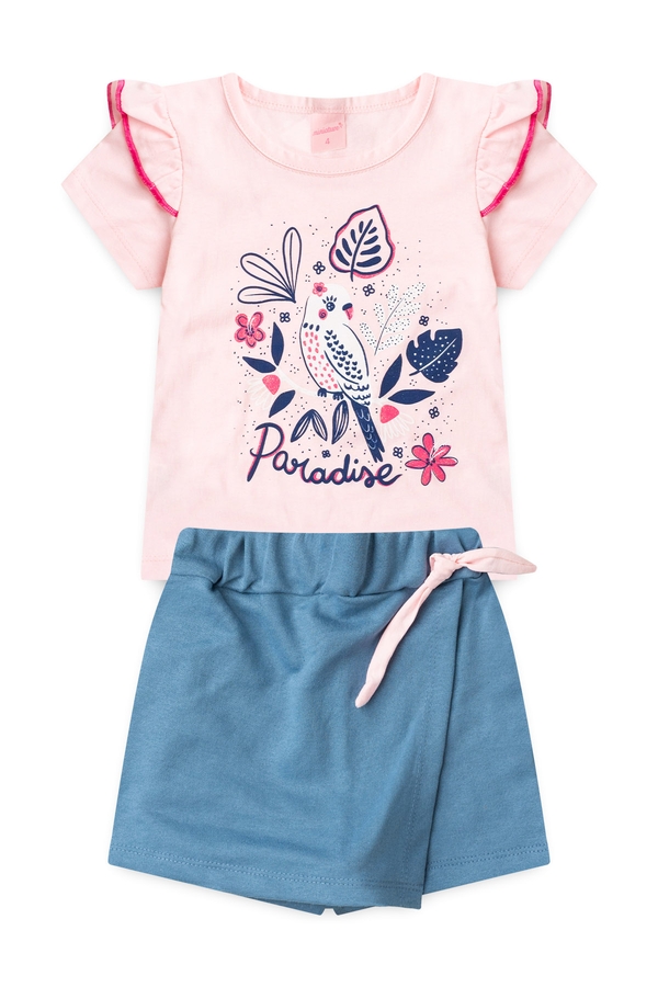 Conjunto Infantil Feminino Ave Encantada