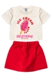 Conjunto Infantil Feminino Doce Sabor
