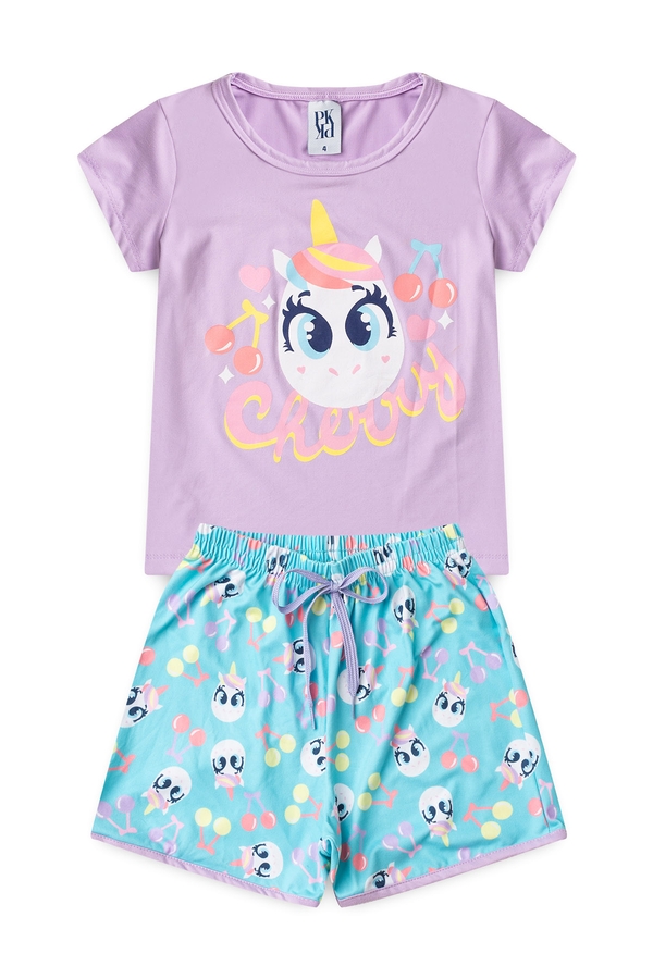 Pijama Infantil Feminino Cerejinha Encantada
