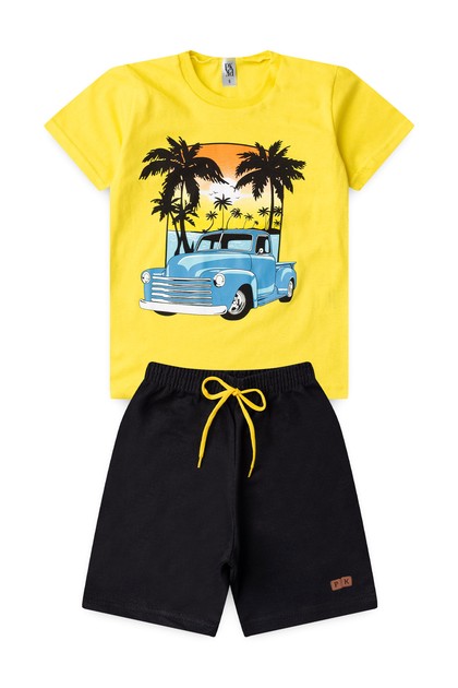Conjunto Masculino Infantil Pôr do Sol