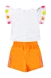 Conjunto Infantil Feminino Cores do Verão