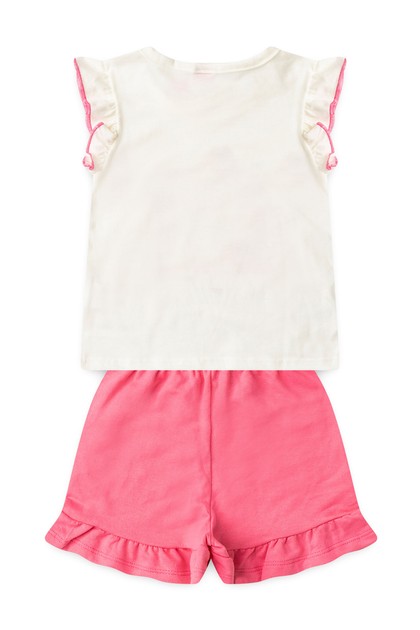 Conjunto Infantil Feminino Brilho de Flamingo