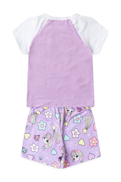 Pijama Infantil Feminino Bebê Unicórnio