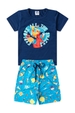 Pijama Infantil Masculino Noite de Lanchinhos