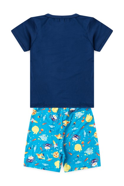 Pijama Infantil Masculino Noite de Lanchinhos