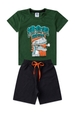 Conjunto Infantil Masculino Dino Robótico