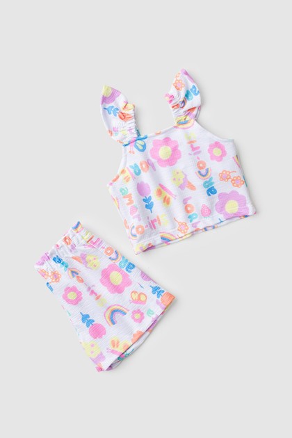 Conjunto Infantil Feminino Doce Infância