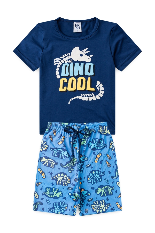 Pijama Infantil Masculino Noite Dos Dinos