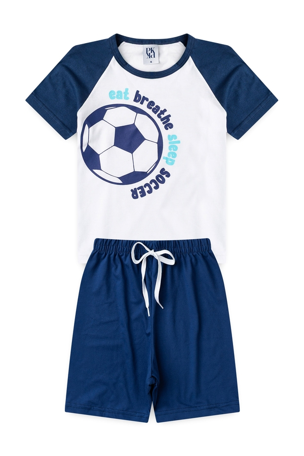 Pijama Infantil Masculino Descanso do Jogo
