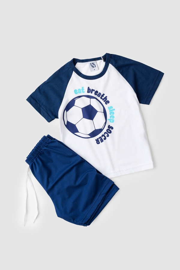 Pijama Infantil Masculino Descanso do Jogo