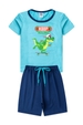 Pijama Infantil Masculino Jacaré Skatista