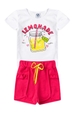 Conjunto Infantil Feminino Limonada Refrescante