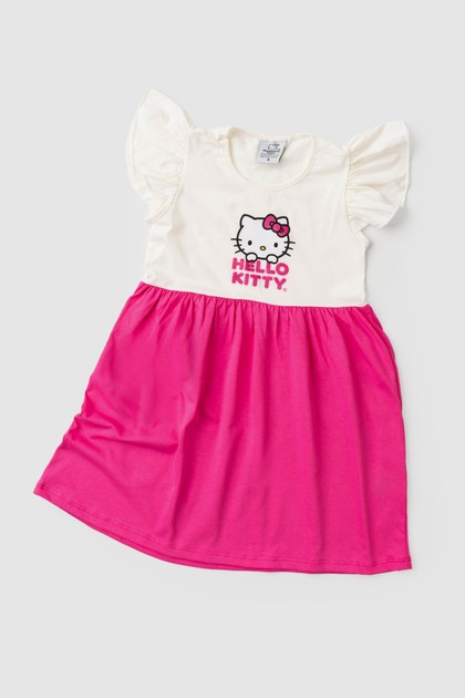 Vestido Feminino Infantil Delicadeza - Hello Kitty