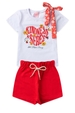 Conjunto Infantil Feminino Laço de Menina