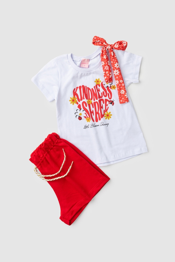 Conjunto Infantil Feminino Laço de Menina