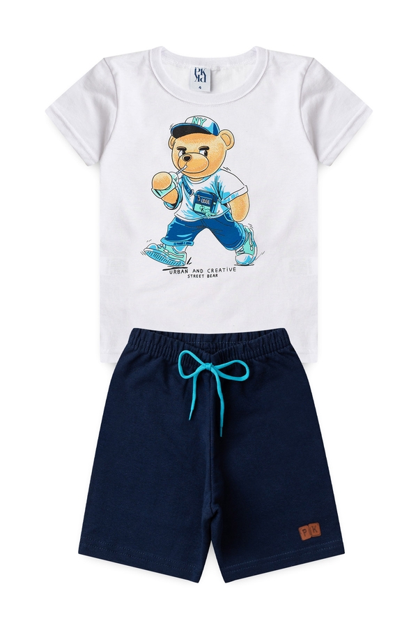 Conjunto Infantil Masculino Urbano e Criativo