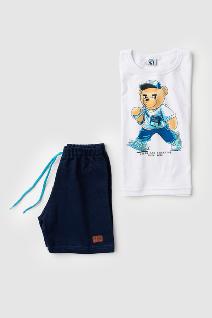 Conjunto Infantil Masculino Urbano e Criativo