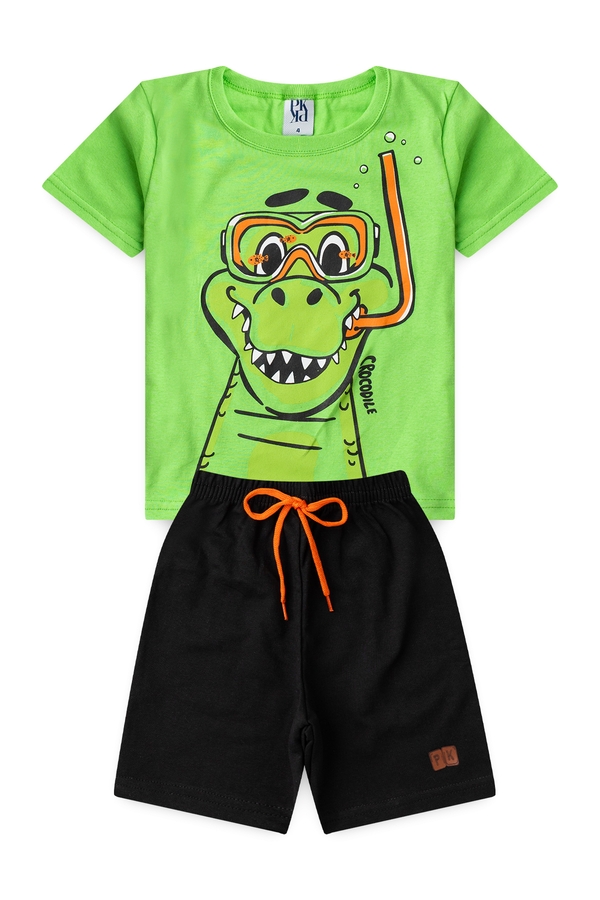 Conjunto Infantil Masculino Visão Aquática