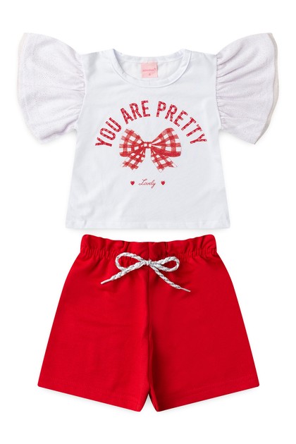 Conjunto Infantil Feminino Pequena Delicadeza