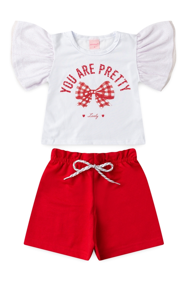 Conjunto Infantil Feminino Pequena Delicadeza