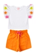 Conjunto Infantil Feminino Cores do Verão