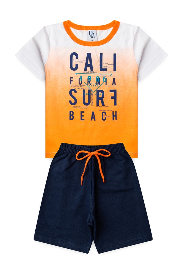 Conjunto Infantil Masculino Surfe na Califórnia