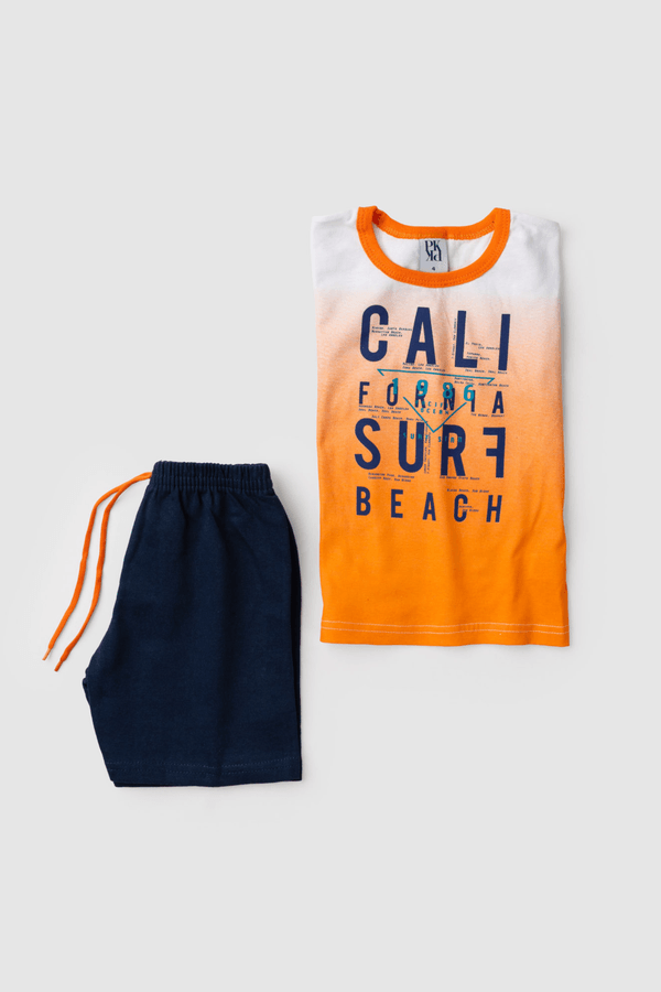 Conjunto Infantil Masculino Surfe na Califórnia